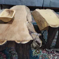 میز جلو مبلی تمام چوب|مبلمان خانگی و میز عسلی|بجنورد, |دیوار