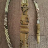 شلنگ و لبی قلیان