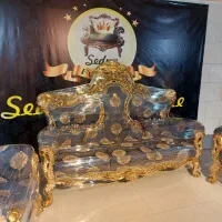 مبل سلطنتی مدل اراز هفت نفره مناسب جهیزیه