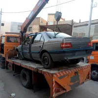 پژو ۴۰۵ تصادفی