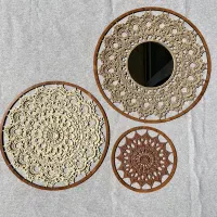 دیوار کوب ست اینه ای دست ساز هستن