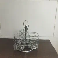 آبچکان استیل|آب‌چکان و نظم‌دهنده ظروف|برخوار, |دیوار