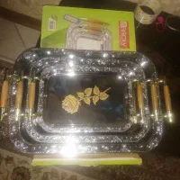 سینی 3تکه نو با جعبه