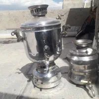 دو عدد سماور برنجی