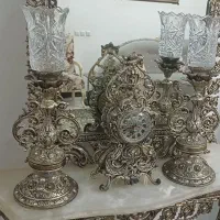 آینه وشمعدان آلمینیومی نونو