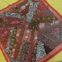 رومیزی کار هند و دو عدد کوسن|صنایع دستی و سایر لوازم تزئینی|تهران, مطهری|دیوار