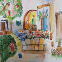 نقاشی ابرنگ