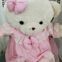 عروسک خرس سفید بزرگ|اسباب‌بازی بچه|بندرعباس, |دیوار