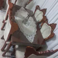 میزغذاخوری۶ نفره سلطنتی درحدنو