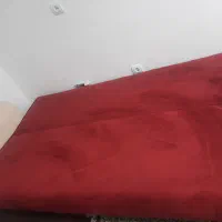 مبل تخت خواب شومخمل شیک کشو دار