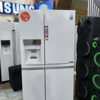 یخچال فریزر ساید بنتلی الجی ۳۳ فوت سفید چرمی|یخچال و فریزر|تهران, امام حسین|دیوار