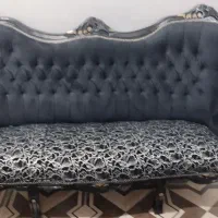 مبل سلطنتی 9 نفره با ۳ عدد جلو مبلی|مبلمان خانگی و میز عسلی|زاهدان, |دیوار