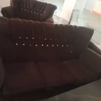 مبل7نفره تمیزوکمدبچه ومیزlcd|مبلمان خانگی و میز عسلی|شاهینشهر, شهرک گلدیس|دیوار