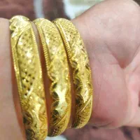 ۳ حلقه النگوی سایز چهار بسیار تمیز در حد نو