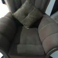 مبل 7 نفره رنگ قهوه ای تیره|مبلمان خانگی و میز عسلی|رشت, امین الضرب|دیوار