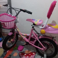 دوچرخه۱۲ کودک صورتی دخترانه بدون ایراد|دوچرخه، اسکیت، اسکوتر|هشتگرد, شهرک پامچال|دیوار