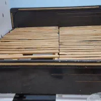 تخت دو نفره تمام چوب