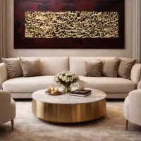 تابلو نقاشیط خط برجسته180*80سفارش در ابعاد مختلف