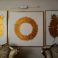 تابلو ورق طلا