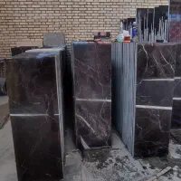 سنگ نما و کوپ مشکی اسپایدر|مصالح و تجهیزات ساختمان|شیراز, تلخ داش|دیوار