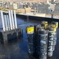 نصب وپخش ایزوگام قیر گونی آسفالت|خدمات پیشه و مهارت|بومهن, |دیوار