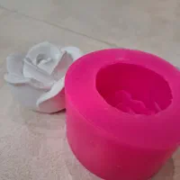 قالب سیلیکونی شمع گل رز