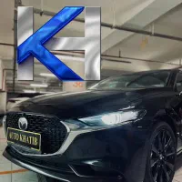 مزدا ۳ مشکی مارون اقساط بدون ضامن آماده تحویل