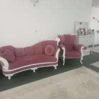 مبل هشت نفره شزلون دار