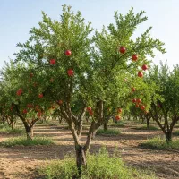 نـهـال انــار ساوه  شیرین  خوش‌دانه و صادراتی