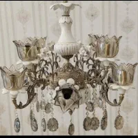 لوستر برنز  سرامیک مدل گل ۷۷۷