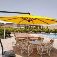 سایه بان چتری پایه کنار