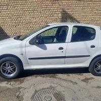 ۲۰۶ مدل ۱۳۸۸ بدون رنگ و کم کار واقعی