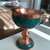 ظرف مس و فیروزه