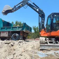 بابکت ومینی بیل حمل نخاله|خدمات حمل و نقل|آبیک, |دیوار