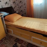 تخت یک نفره جوان با دراور و پاتختی و میز تحریر|تخت و سرویس خواب|تهران, سازمان آب|دیوار