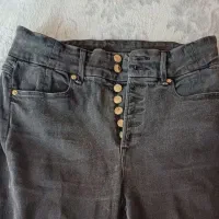 شلوار جین ذغالی  ترکیه ای سایز ۴۶تا ۴۸میخوره