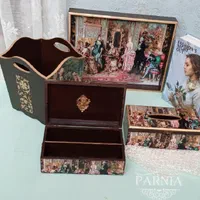 سطل و دستمال چوبی|ظروف سرو و پذیرایی|خرمآباد, |دیوار