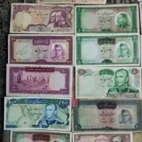 اسکناسهای پادشاهای وقدیمی و ایرانی و خارجی|کلکسیون سکه، تمبر، اسکناس|اسلام‌شهر, |دیوار