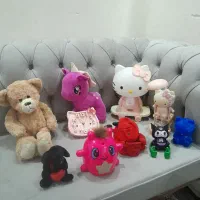 حراج ۱۰عدد عروسک فقط ۸۰۰تومان|اسباببازی بچه|تهران, افسریه جنوبی|دیوار