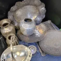 ظروف نقره و نقره شکسته