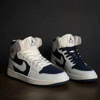 نایک جردن سفید سرمه ای