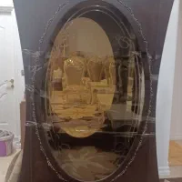 ویترین چوبی آینه ای