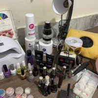 وسایل کاشت ناخن با اموزش رایگان|آرایشگاه و سالن‌های زیبایی|کرمانشاه, |دیوار