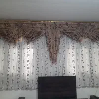 پرده پذیرایی|پرده، رانر، رومیزی|تهران, شهرک ولیعصر جنوبی|دیوار