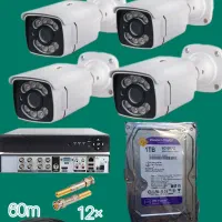 دوربین مداربسته6عددی بامیدان دیدقوی//5mp//