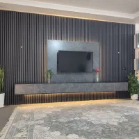 ساخت کابینت کمد دیواری تی وی وال-تعمیرات|خدمات پیشه و مهارت|اسلام‌شهر, زرافشان|دیوار