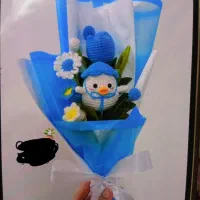 دسته گل جاودان و بوکت