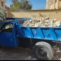 حمل نخاله با ارزانترین قیمت با نیسان کمپرسی