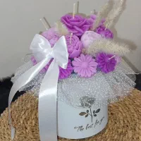 باکس های گل شمعی و گیفت های شمعی|صنایع دستی و سایر لوازم تزئینی|تهران, گلستان (شهرک راه آهن)|دیوار