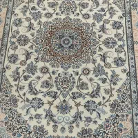 جفت فرش دستبافت نایین  ۶متری|فرش|اصفهان, باغ کاران|دیوار